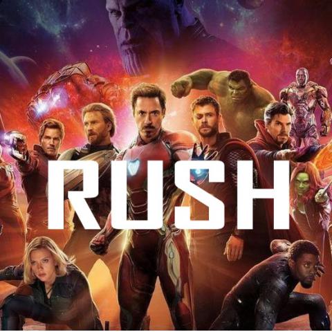 復仇者聯盟系列 黑豹RUSH 蜘蛛侠RUSH 绿巨人RUSH 钢铁侠RUSH 共40ml 三送一